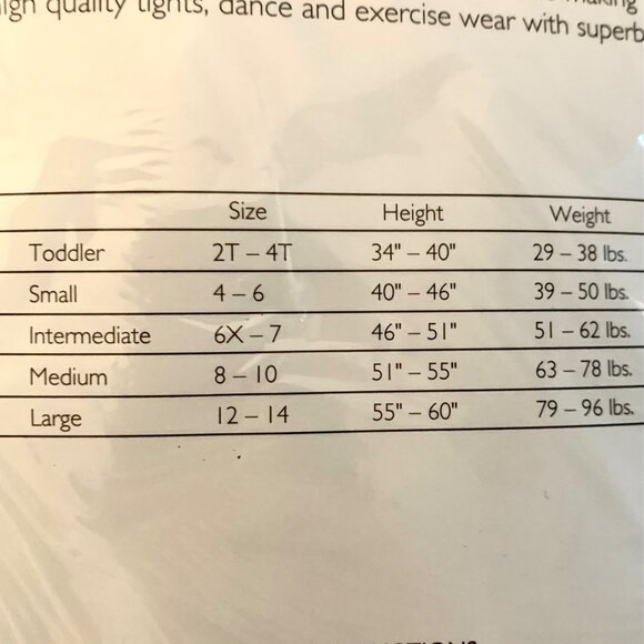 Danskin White Tights Pack of 4 Dance Snowflake Angel Nylon Run Resistant Girls L - Picture 9 of 9